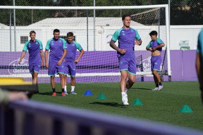 Primer entrenamiento del Real Valladolid 2025/2026.