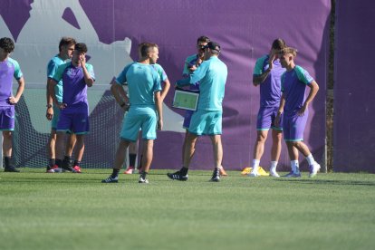 Primer entrenamiento del Real Valladolid 2025/2026.