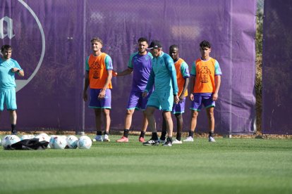Primer entrenamiento del Real Valladolid 2025/2026.
