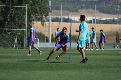 Primer entrenamiento del Real Valladolid 2025/2026.