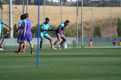 Primer entrenamiento del Real Valladolid 2025/2026.