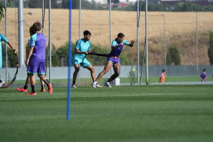 Primer entrenamiento del Real Valladolid 2025/2026.