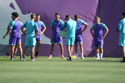 Primer entrenamiento del Real Valladolid 2025/2026.