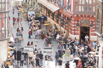 Rodaje de la película de Bollywood 'Alpha' en Valladolid