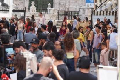 Rodaje de la película de Bollywood 'Alpha' en Valladolid