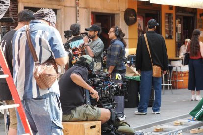 Rodaje de la película de Bollywood 'Alpha' en Valladolid