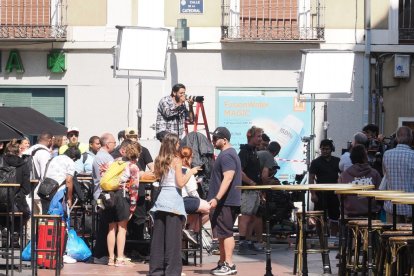 Rodaje de la película de Bollywood 'Alpha' en Valladolid