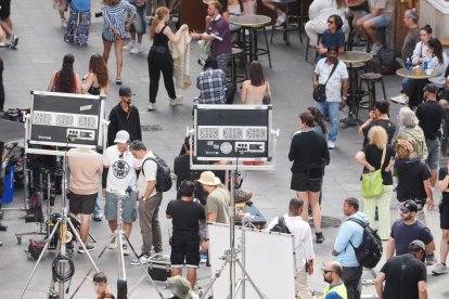 Rodaje de la película de Bollywood 'Alpha' en Valladolid