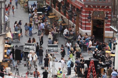 Rodaje de la película de Bollywood 'Alpha' en Valladolid