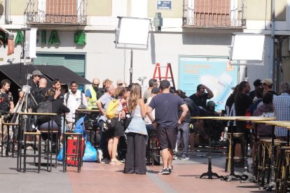 Rodaje de la película de Bollywood 'Alpha' en Valladolid