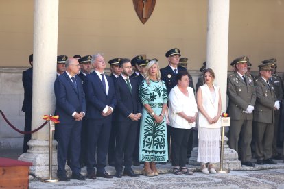 Toma de posesión del General Calero Perea del cargo como Jefe de la Cuarta Subinspeción General del Ejército y comandante militar de Valladolid y Palencia.