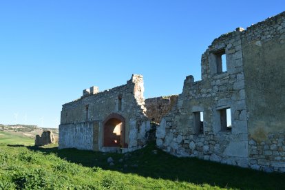 Ruinas de la Dehesa de Tablada, en Palencia.