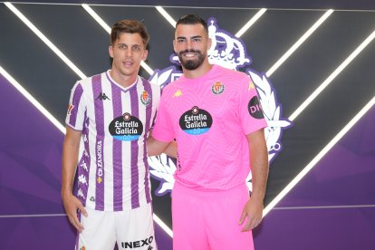 Presentación de Iván Alejo y Guilherme Fernandes con el Real Valladolid.