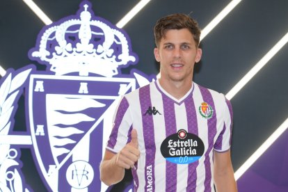 Presentación de Iván Alejo y Guilherme Fernandes con el Real Valladolid.