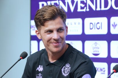 Presentación de Iván Alejo y Guilherme Fernandes con el Real Valladolid.