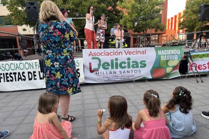 Pregón de las fiestas del barrio de Las Delicias