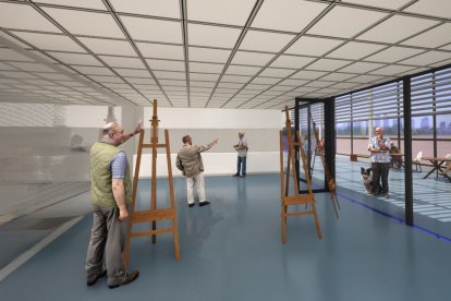 Así será la nueva ampliación del centro de vida activa de Arca Real.