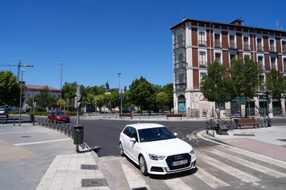 Apertura de la calle muro y la calle estación por las obras del colector de Gamazo.