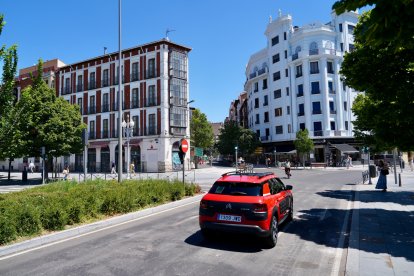 Apertura de la calle muro y la calle estación por las obras del colector de Gamazo.