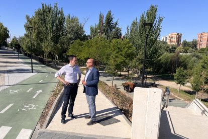 Nueva rampa del carril bici Isabel la Católica