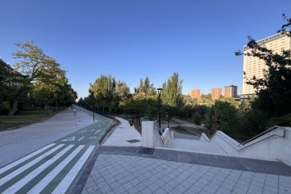 Nueva rampa del carril bici Isabel la Católica