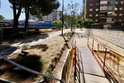 Obras en la calle Antonio Royo Villanova.