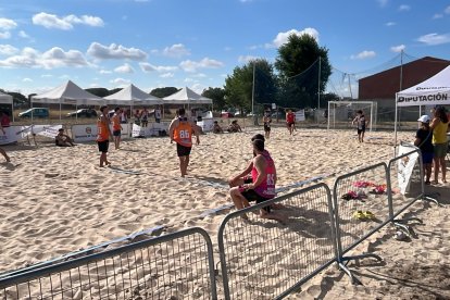 Balonmano Playa en Pozal de Gallinas.