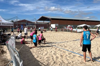 Balonmano Playa en Pozal de Gallinas.