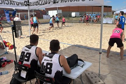 Balonmano Playa en Pozal de Gallinas.