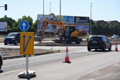 Obras de fresado y aglomerado en la VA-20.
