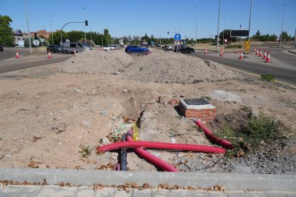 Obras de fresado y aglomerado en la VA-20.