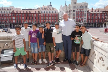 Recepción de los niños Saharauis