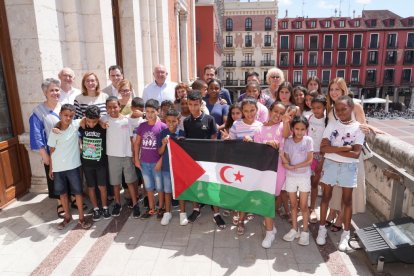 Recepción de los niños Saharauis