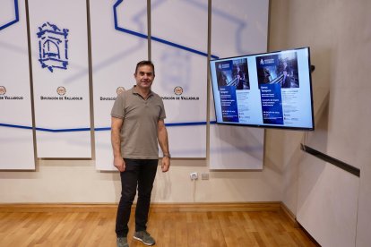 El alcalde de Cogeces del Monte, Fernando Esteban, en la presentación de Sonus Tempore
