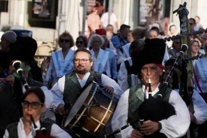 Homenaje en Valladolid al día de Santiago, patrón de la comunidad autónoma de Galicia