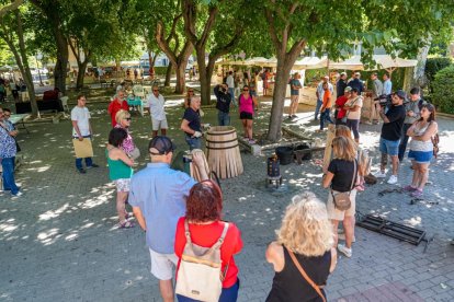 Feria de Artesanía por el 25 aniversario del Museo del Vino de Peñafiel