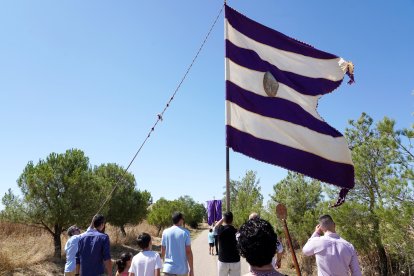 Celebración de la procesión en honor a Santa Ana en Pozuelo de la Orden