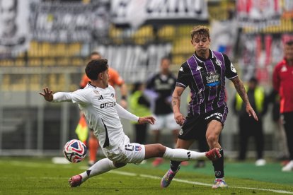 Iván Garriel, en el primer amistoso ante Colo Colo en Chile.