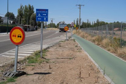 El carril bici entre Valladolid y Simancas ya está en uso.