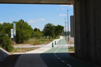 El carril bici entre Valladolid y Simancas ya está en uso.
