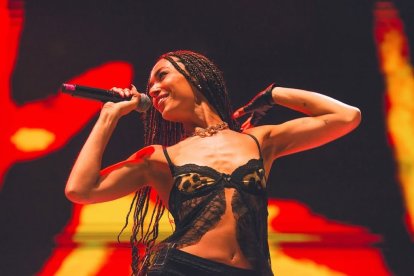 La joven artista madrileña La Beba.