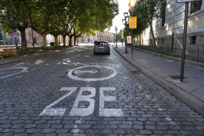 La Zona de Bajas Emisiones de Valladolid.