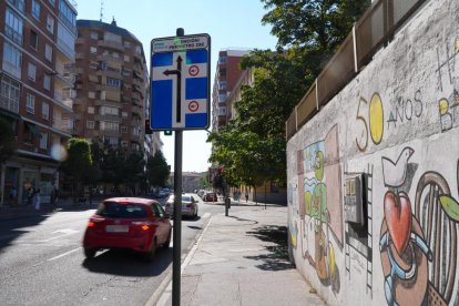 La Zona de Bajas Emisiones de Valladolid.