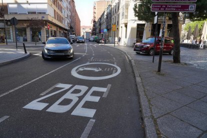 La Zona de Bajas Emisiones de Valladolid.