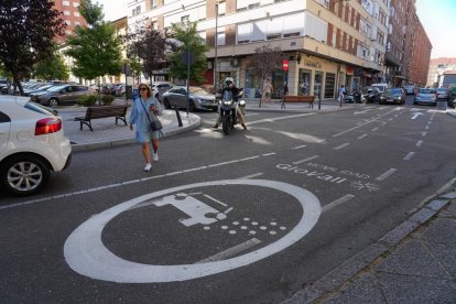 La Zona de Bajas Emisiones de Valladolid.