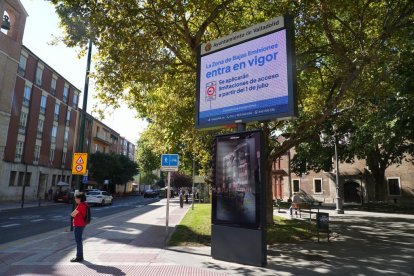 La Zona de Bajas Emisiones de Valladolid.