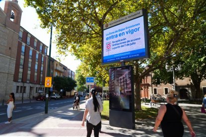 La Zona de Bajas Emisiones de Valladolid.