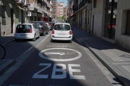 La Zona de Bajas Emisiones de Valladolid.