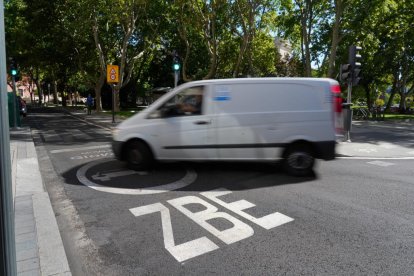 La Zona de Bajas Emisiones de Valladolid.
