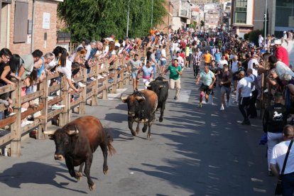 Encierro por las calles de Íscar